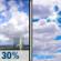 Today: Chance Showers And Thunderstorms then Partly Sunny