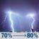 Tonight: Showers and thunderstorms likely before 9pm, then a chance of showers and thunderstorms between 9pm and 10pm, then showers and thunderstorms likely between 10pm and midnight, then a chance of showers and thunderstorms between midnight and 1am, then showers and thunderstorms. Cloudy. Low around 66, with temperatures rising to around 68 overnight. Southeast wind around 12 mph, with gusts as high as 21 mph. Chance of precipitation is 80%. New rainfall amounts between a quarter and half of an inch possible. Tonight: Showers And Thunderstorms Likely then Chance Showers And Thunderstorms